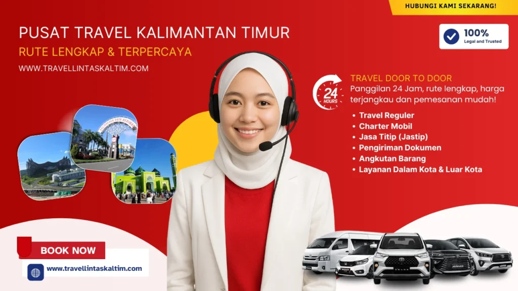 PUSAT TRAVEL KALIMANTAN TIMUR - TRAVEL LINTAS KALTIM FA TRANSPORT