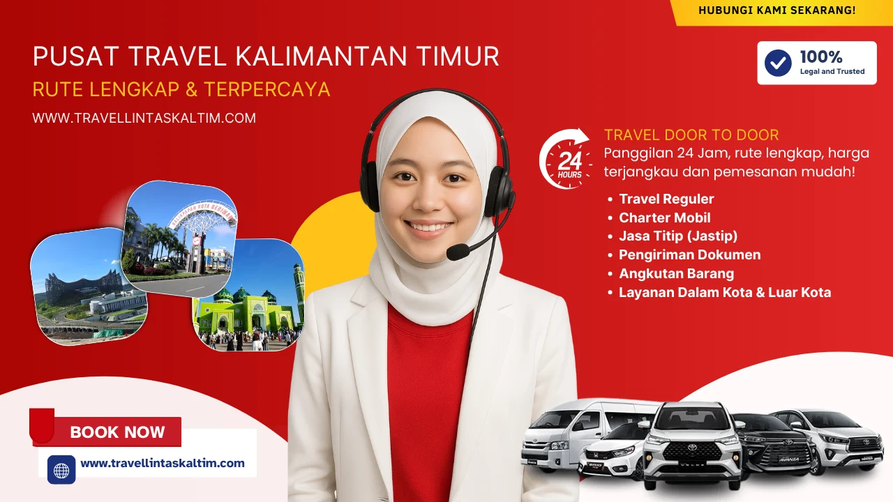 PUSAT TRAVEL KALIMANTAN TIMUR - TRAVEL LINTAS KALTIM FA TRANSPORT