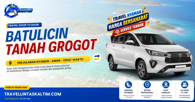 Travel Batulicin Tanah Grogot