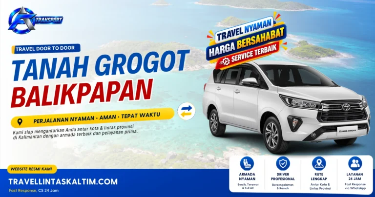 Travel Tanah Grogot Balikpapan