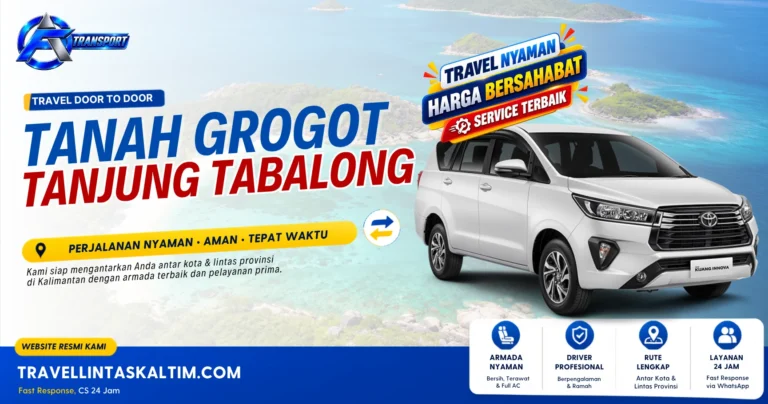 Travel Tanah Grogot Tanjung Tabalong